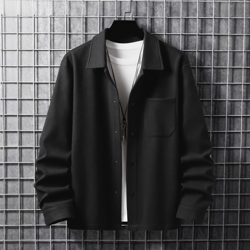 Herren gemütliche und stilvolle Fleecejacke