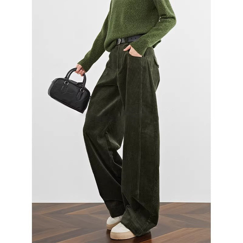 Damen Modischer Grobstrickpullover mit Rundhalsausschnitt Shop Nory