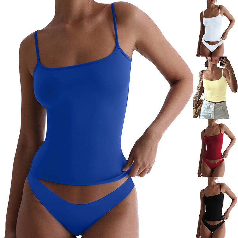 Damen Körperbetontes Top Shopnory