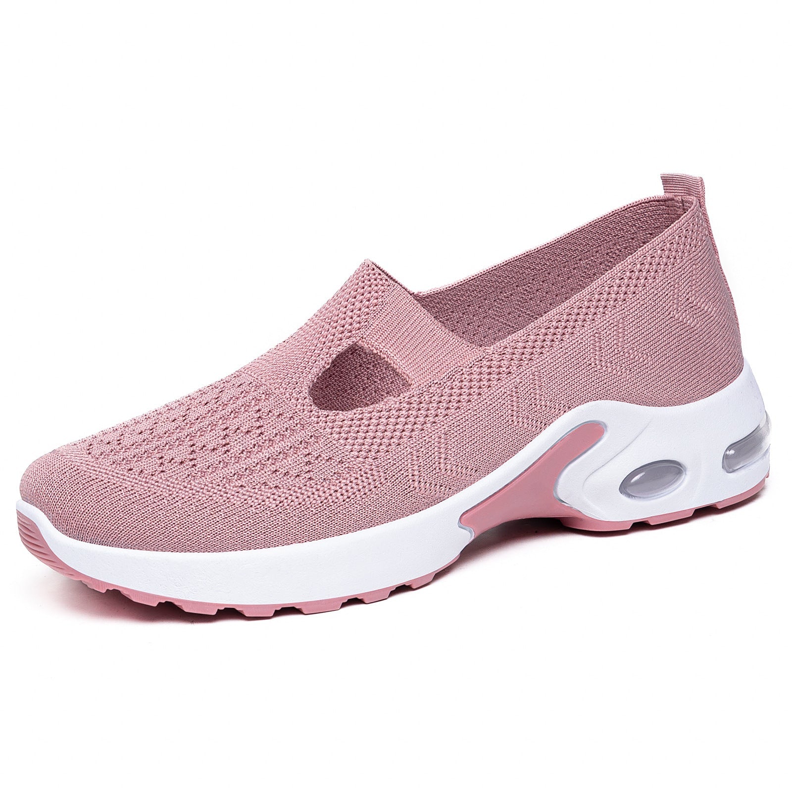 Damen Atmungsaktive Slip-On Freizeit-Schuhe mit dämpfender Sohle