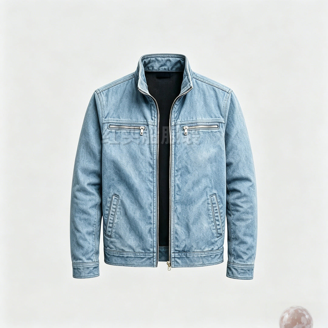 Herren Modische Übergangsjacke mit praktischen Taschen