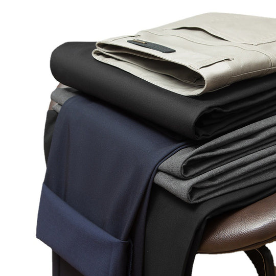 Herren Elegante Business-Chino mit Stretchkomfort und schlankem Bügelsaum Shop Nory