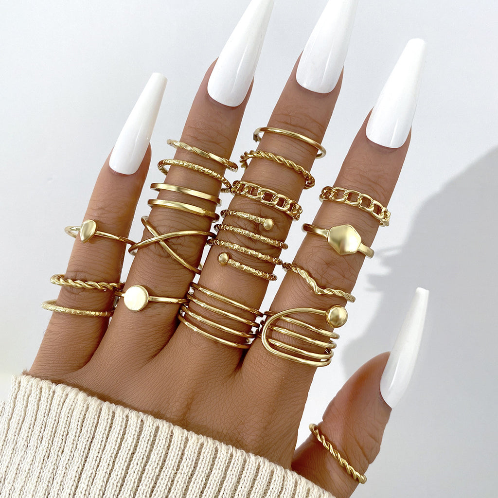 Damen Ring-Kollektion mit verschiedenen modernen Designs Shop Nory