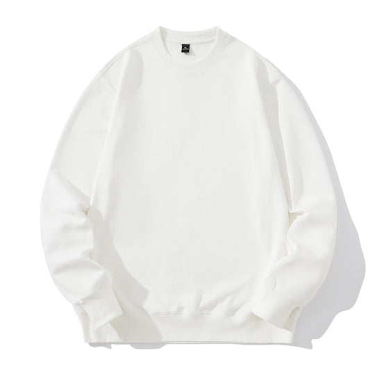 Unisex Oversize Baumwoll-Fleece Sweatshirt mit Rundhalsausschnitt, Rippbündchen und schwerer Qualität Shop Nory
