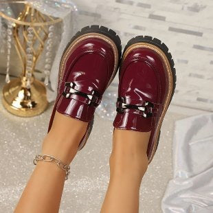 Damen Trendige und bequeme Slipper mit robustem Sohlenprofil