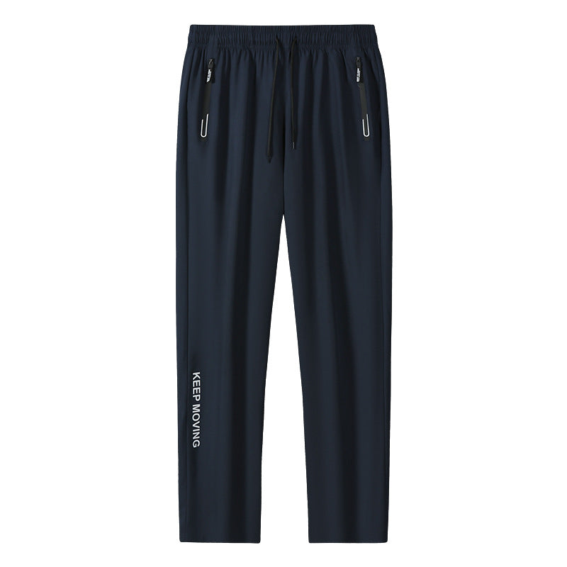 Herren Sportliche Jogginghose mit seitlichen Reißverschlüssen Shop Nory