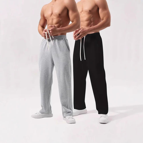Herren nan locker sitzende Jogginghose aus Baumwollmischung mit elastischem Bund und Seitentaschen Shop Nory