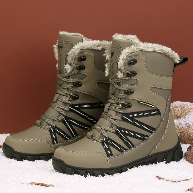 Damen Winterboots mit isolierendem Innenfutter und rutschfester Sohle