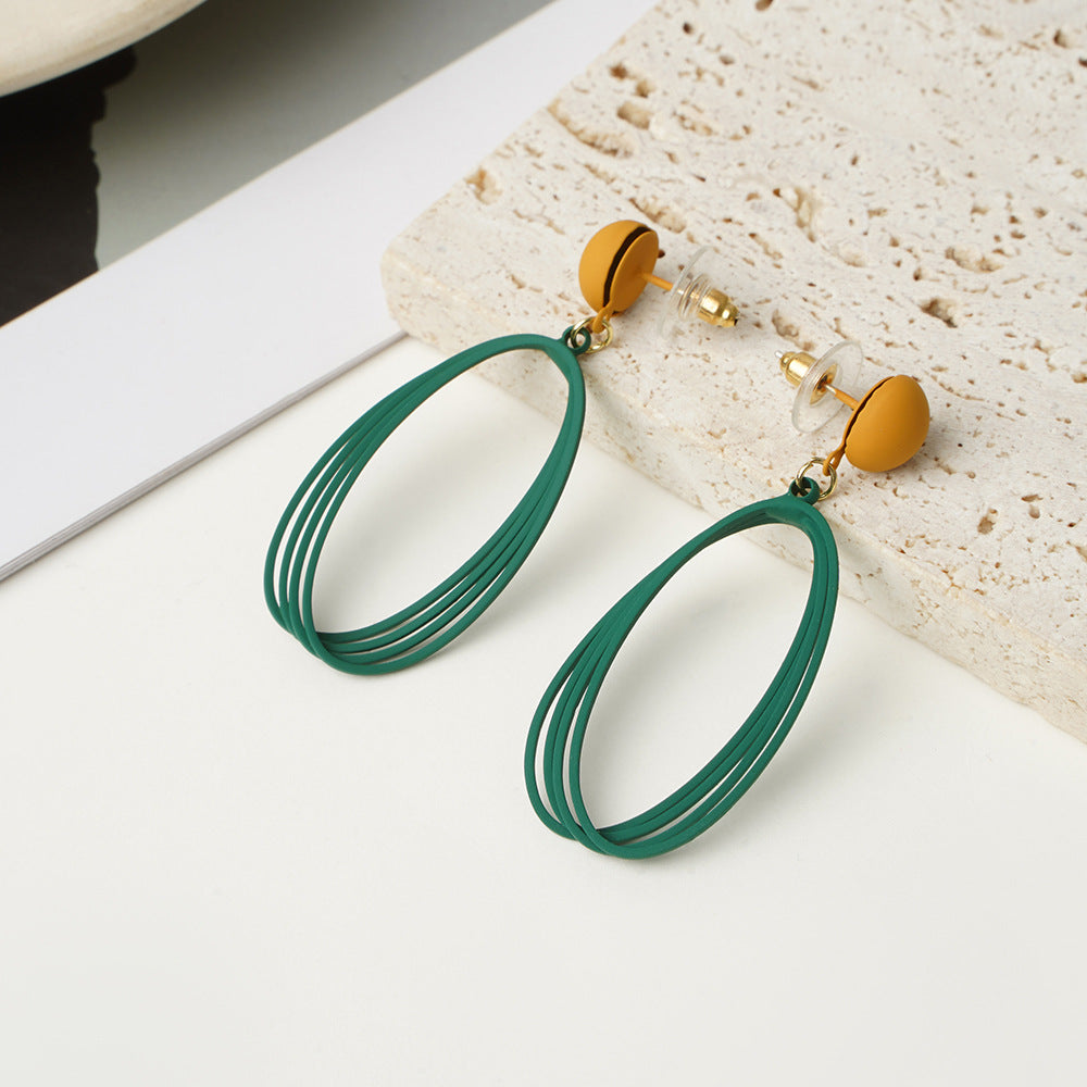 Damen Ohrhänger mit zeitgemäßem, skulpturalem Design Shop Nory