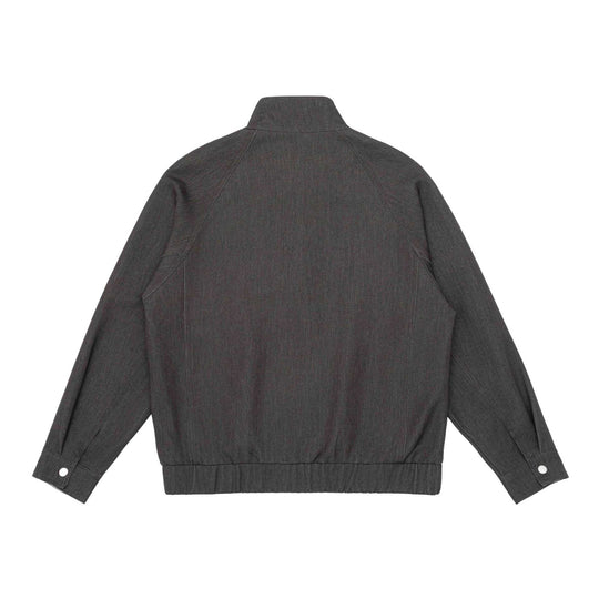 Unisex Kurzblouson im Denim‑Mix mit gesteppter Teilung, Stehkragen und verdecktem Reißverschluss Shop Nory