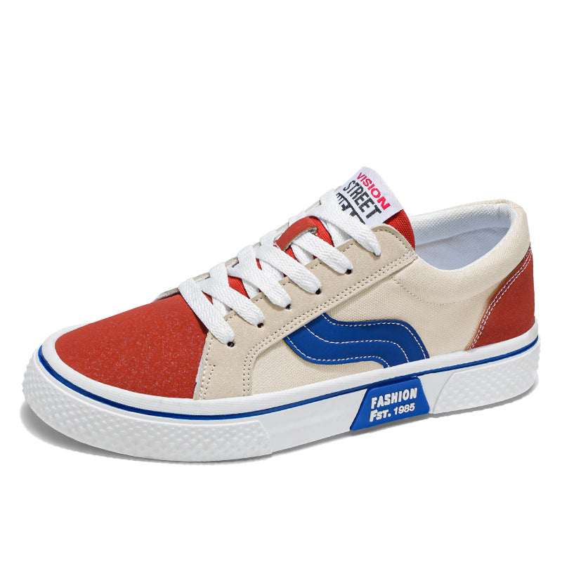 Damen Sneaker mit robustem Canvas-Obermaterial und dämpfender Sohle