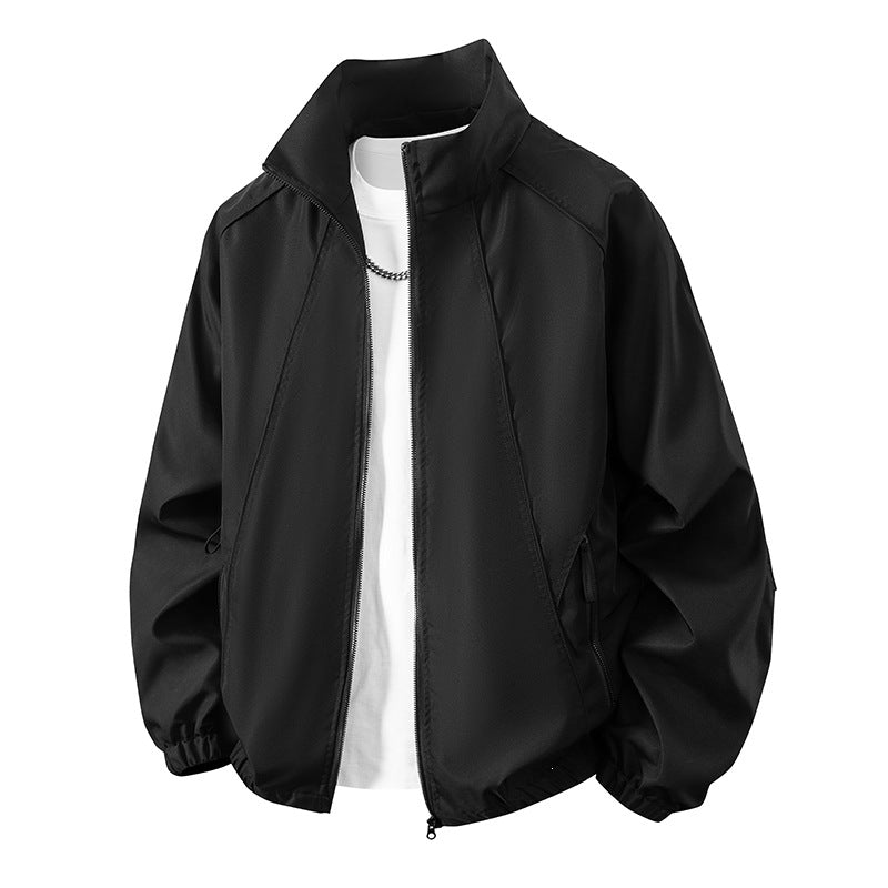 Herren Leichte und sportliche Windbreaker-Jacke Shop Nory