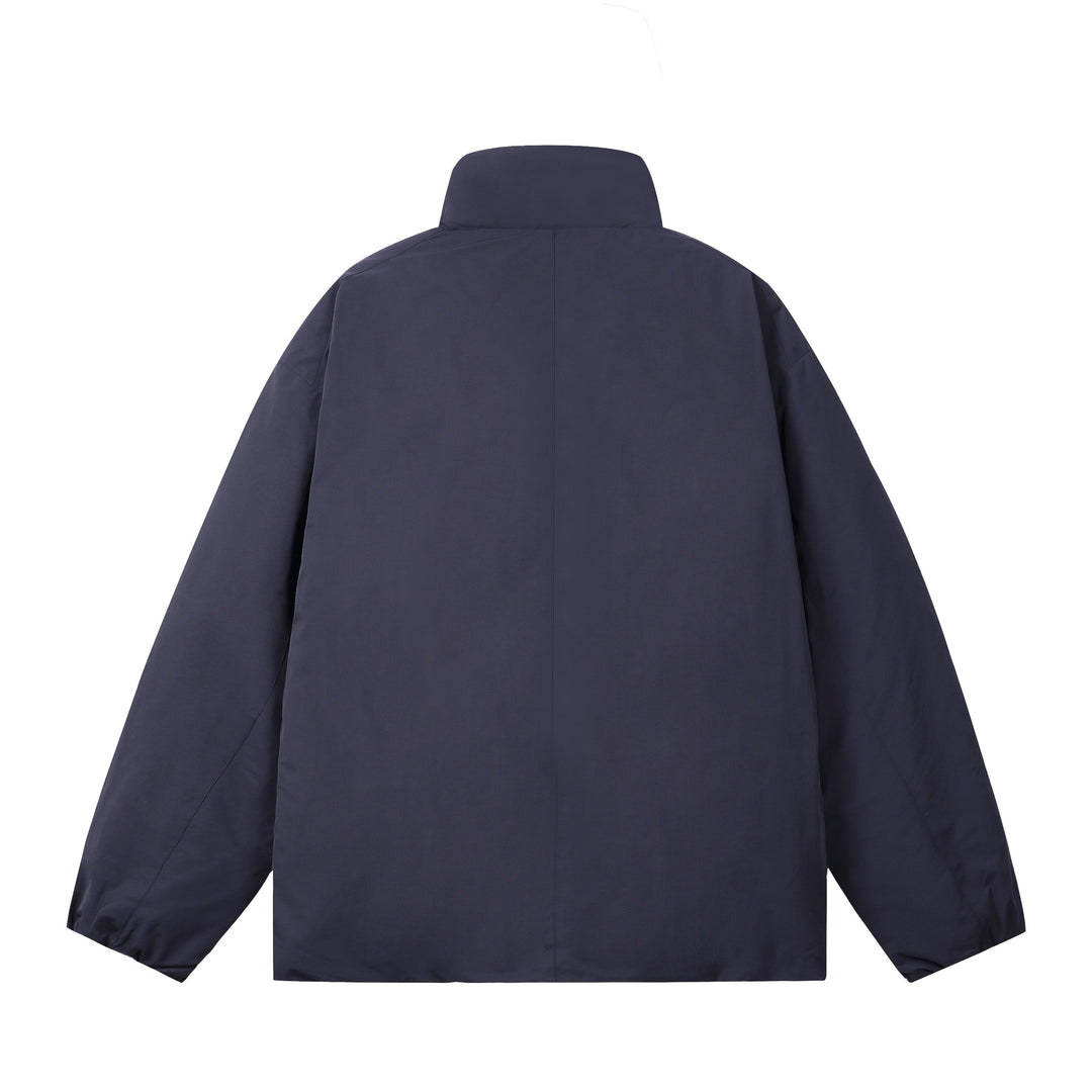 Herren Kurz geschnittener winddichter Thermo‑Blouson mit fleecegefüttertem Stehkragen und verdecktem Reißverschluss Shop Nory