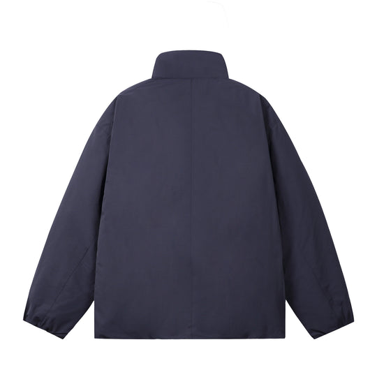 Herren Kurz geschnittener winddichter Thermo‑Blouson mit fleecegefüttertem Stehkragen und verdecktem Reißverschluss Shop Nory