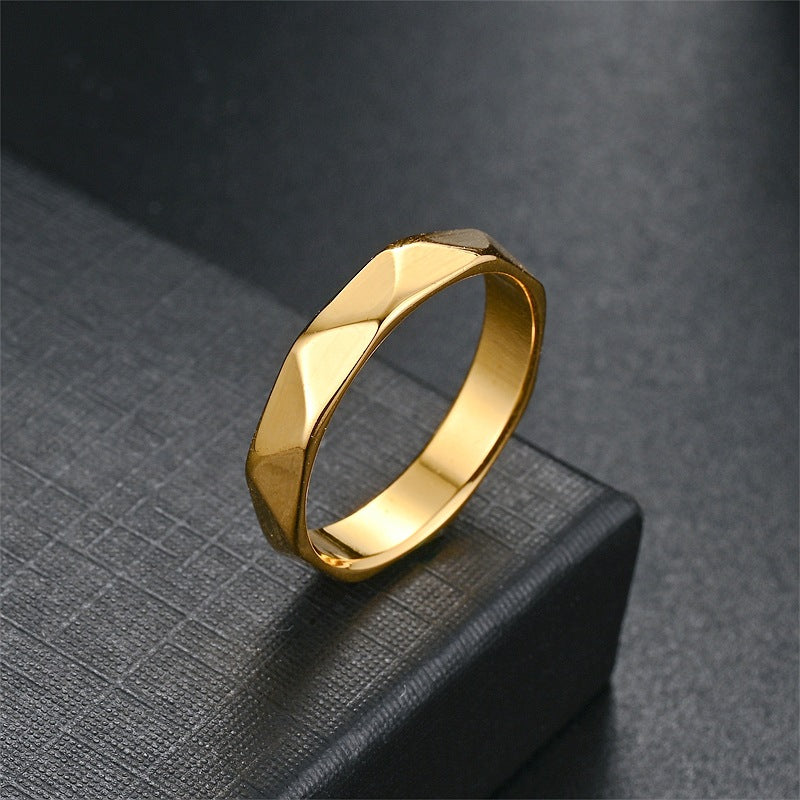 Herren Ring mit kunstvollem Fischschuppenmuster Shop Nory