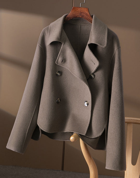 Damen Modische Kurzarmpulloverjacke Shop Nory