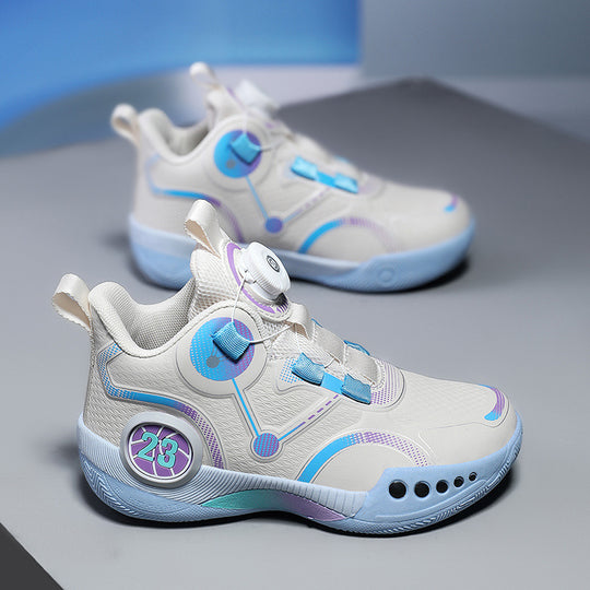 Herren Sportlicher Basketball-Low-Top mit BOA-Verschluss und gedämpfter Cupsohle Shopy Nory