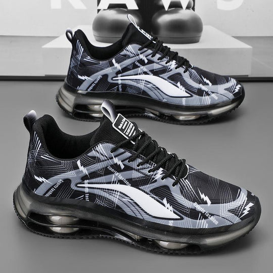 Herren atmungsaktive Dämpfungssneaker mit Luftkissensohle und reflektierenden Details Shop Nory