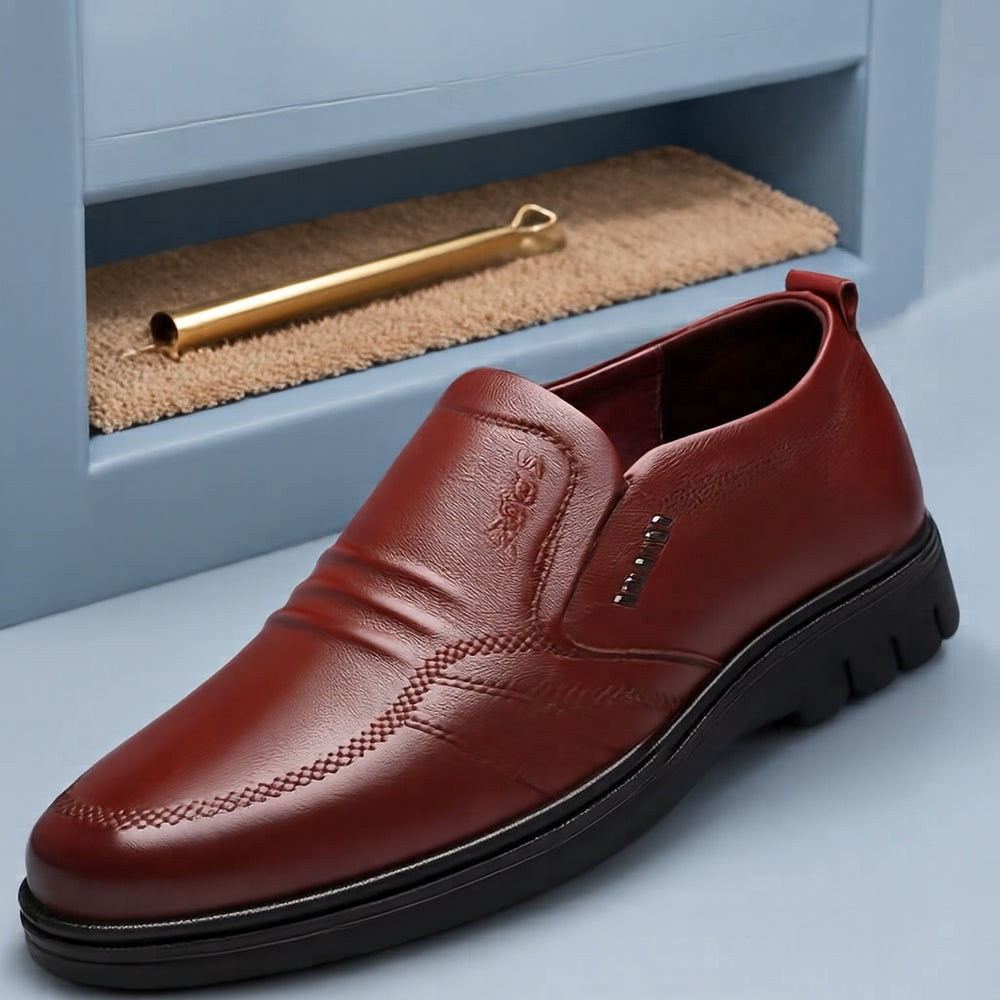 Herren Bequeme Slip-On Lederschuhe Shop Nory 1788175503