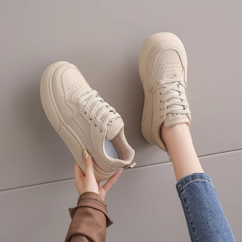 Damen Trendige Plattform-Sneaker mit bequemer Dämpfung und modischem Design
