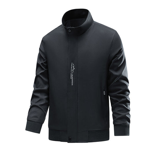 Herren Sportliche Übergangsjacke mit hochschließendem Kragen und seitlichen Reißverschlusstaschen Shop Nory