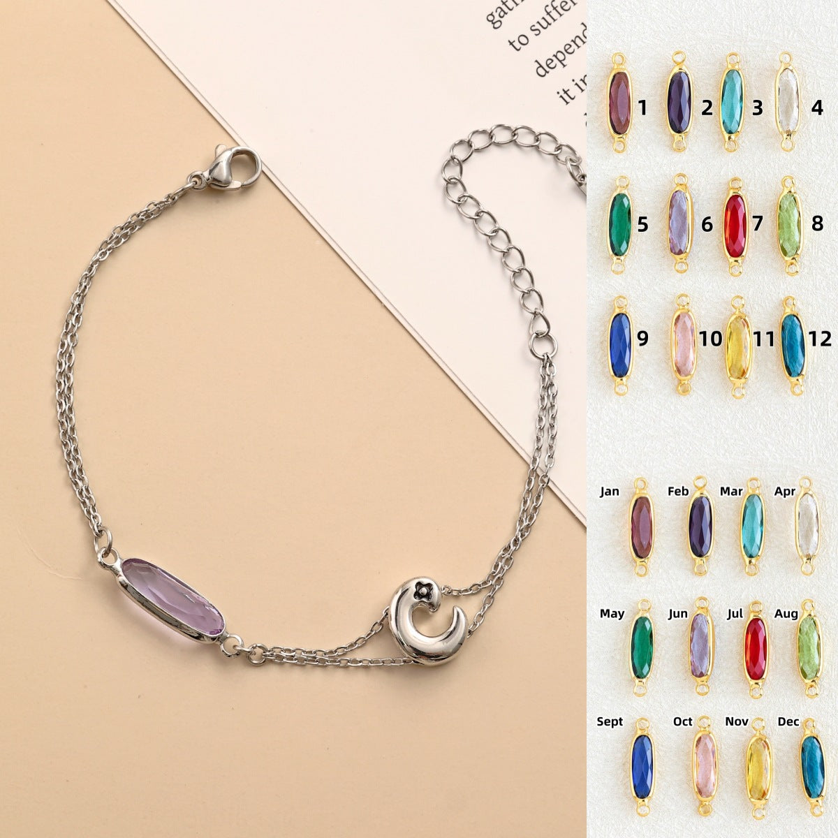 Damen Armbanduhr mit facettiertem Kristall und eleganter Schließe Shop Nory