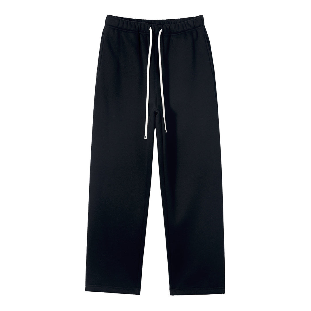 Damen nan weite Relax-Sweathose mit elastischem Komfortbund, kontrastierendem Kordelzug und geradem Bein Shop Nory