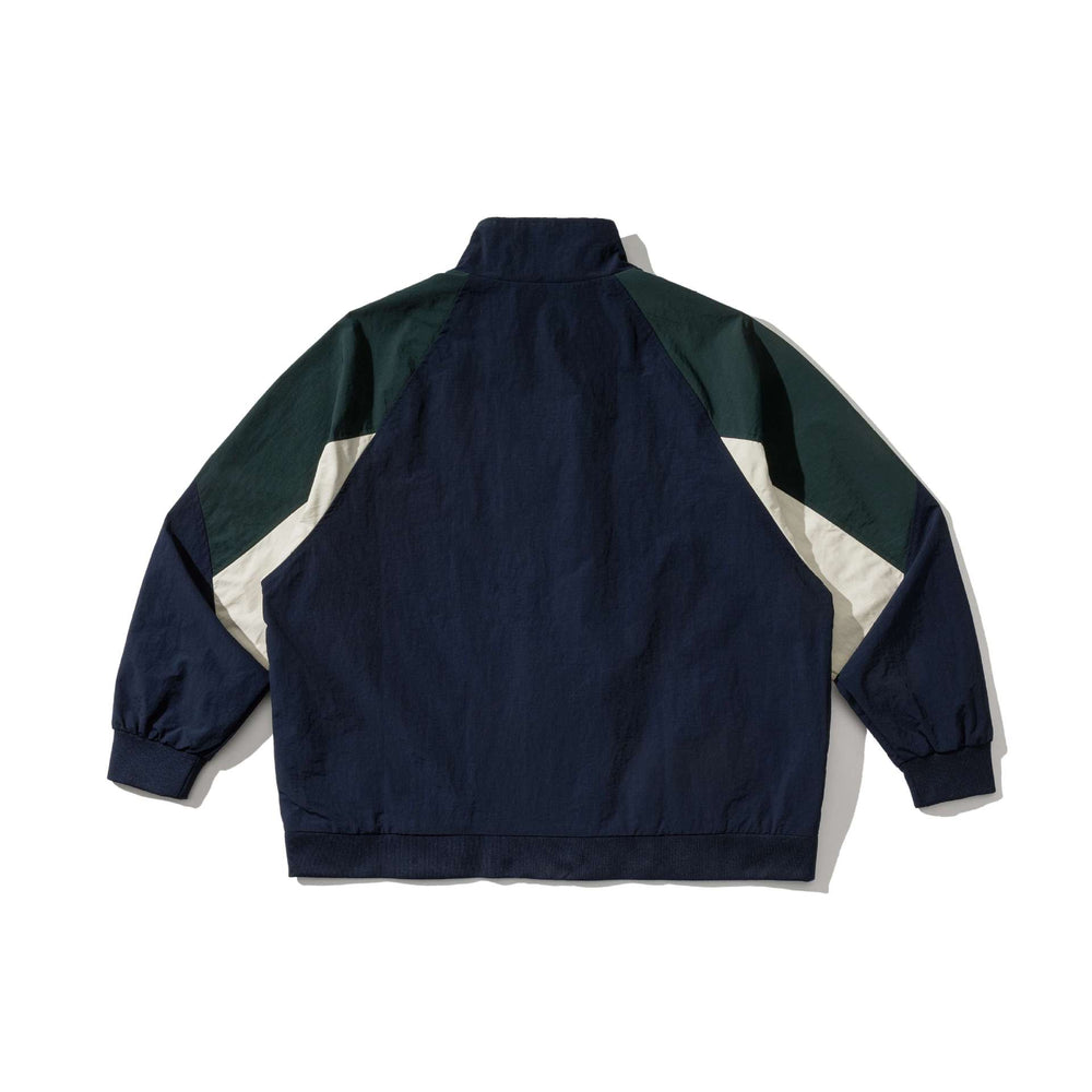 Unisex Boxy-Trackjacke im Retro-Utility-Look mit hohem Funnelkragen Shop Nory