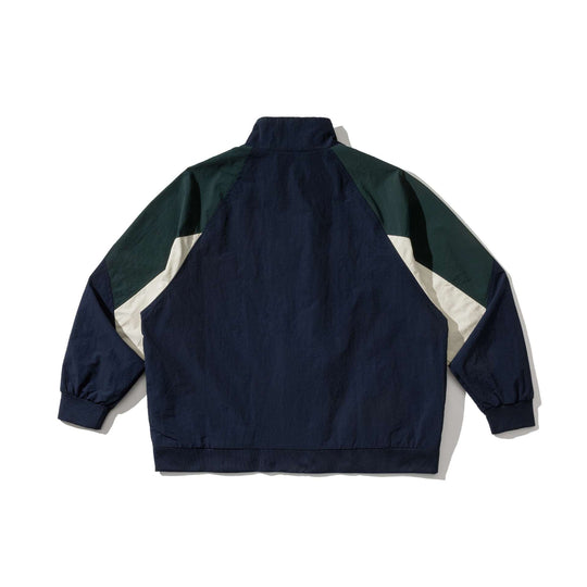 Unisex Boxy-Trackjacke im Retro-Utility-Look mit hohem Funnelkragen Shop Nory