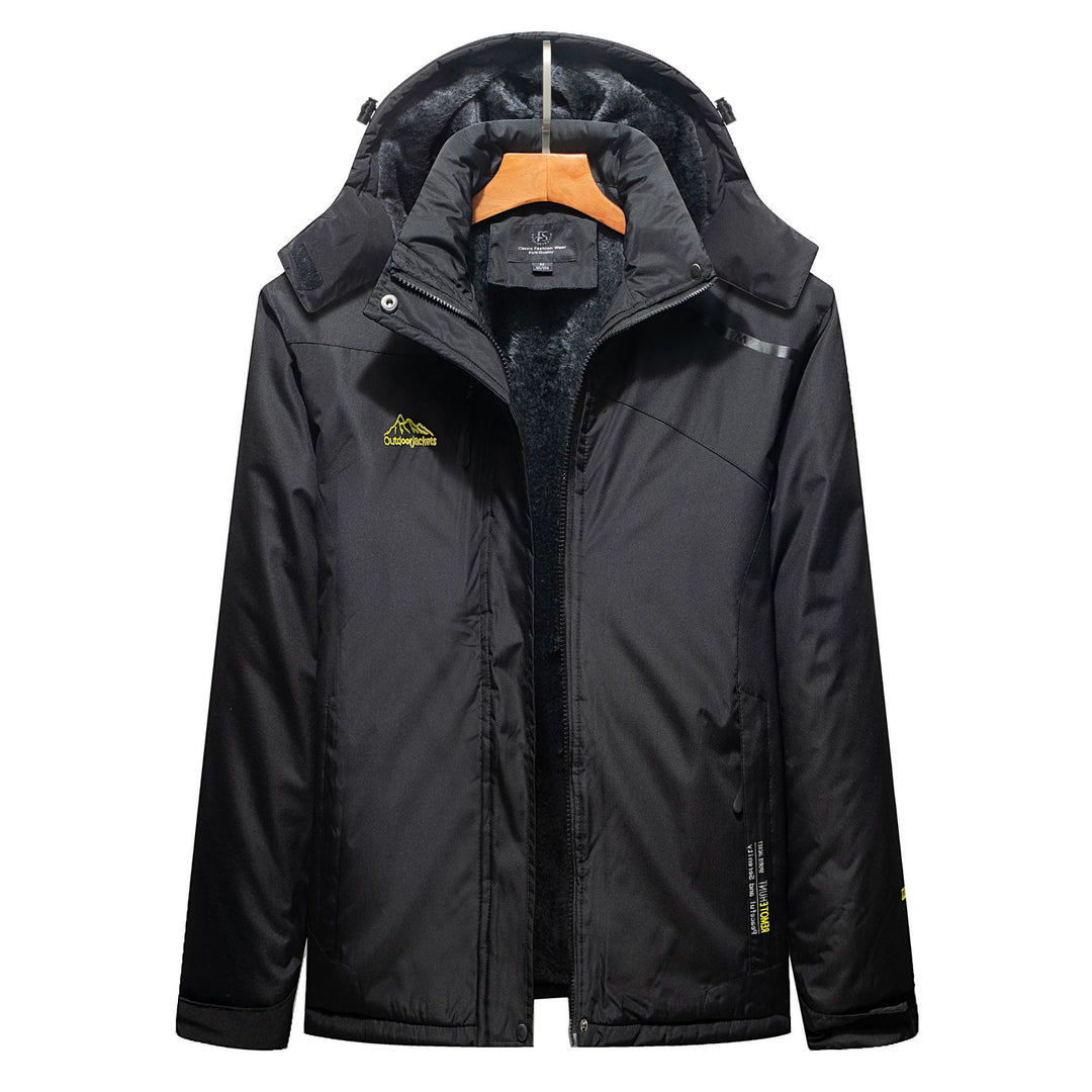 Herren Isolierte Winterparka mit Teddyfutter, Kapuze und wasserabweisender Außenhülle Shop Nory