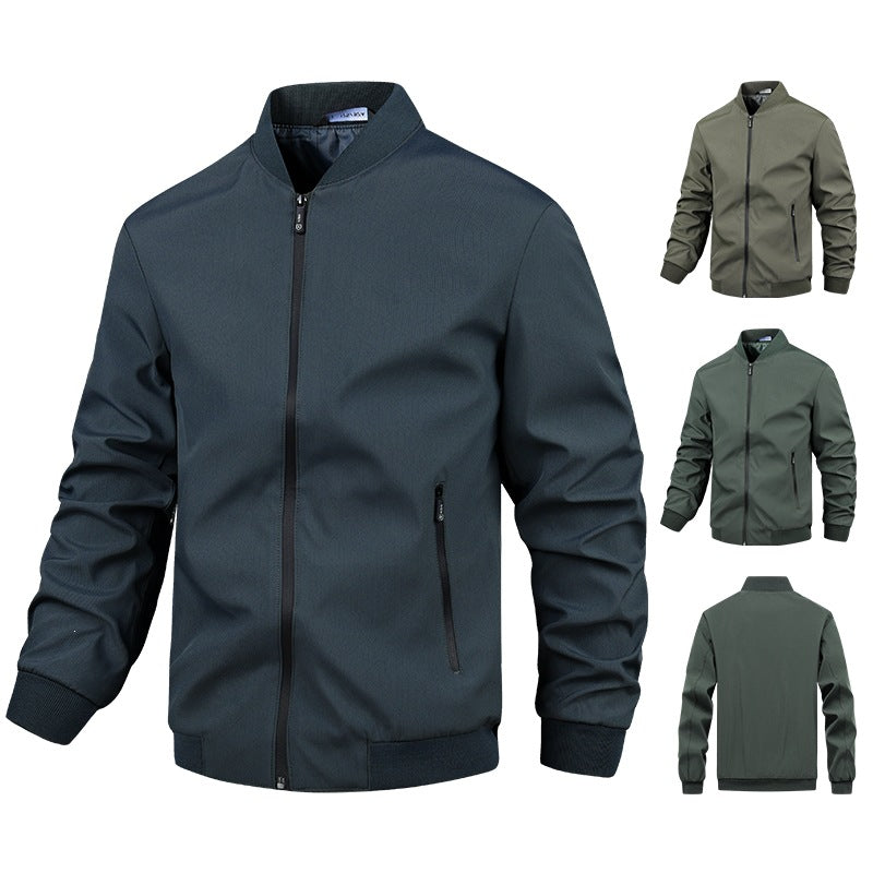 Herren Modische Freizeitjacke mit Stehkragen Shop Nory 1787738675