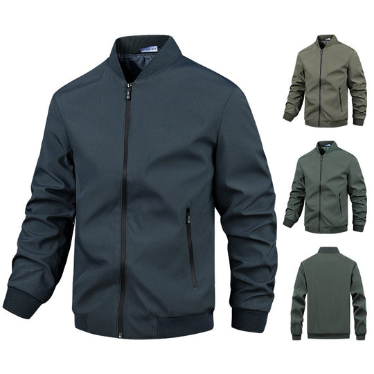 Herren Modische Freizeitjacke mit Stehkragen Shop Nory 1787738675