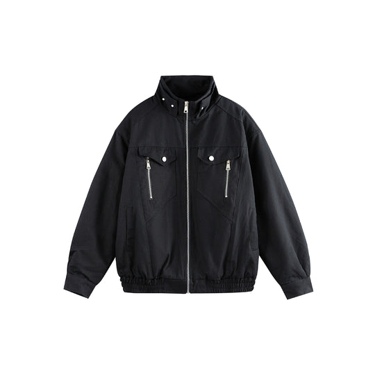 Unisex Boxy-Fieldblouson mit verstärkten Brusttaschen und elastischem Saum Shop Nory