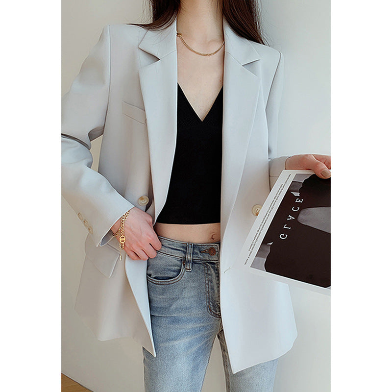 Damen Elegante Oversized Blazerjacke Shop Nory