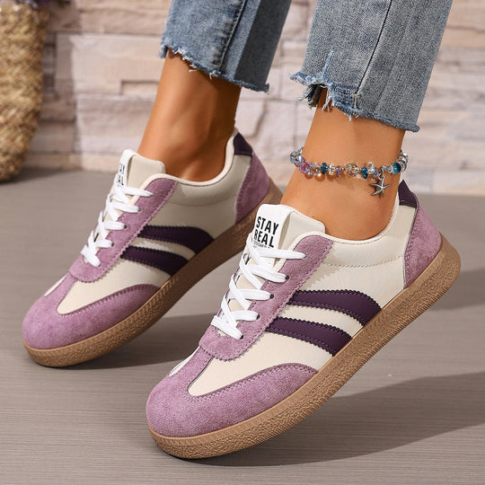 Damen Urbanes Lifestyle-Sneaker mit sportlichem Obermaterial und rutschfester Sohle