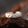 Damen Offener Ring mit kunstvollem Struktur-Design Shop Nory