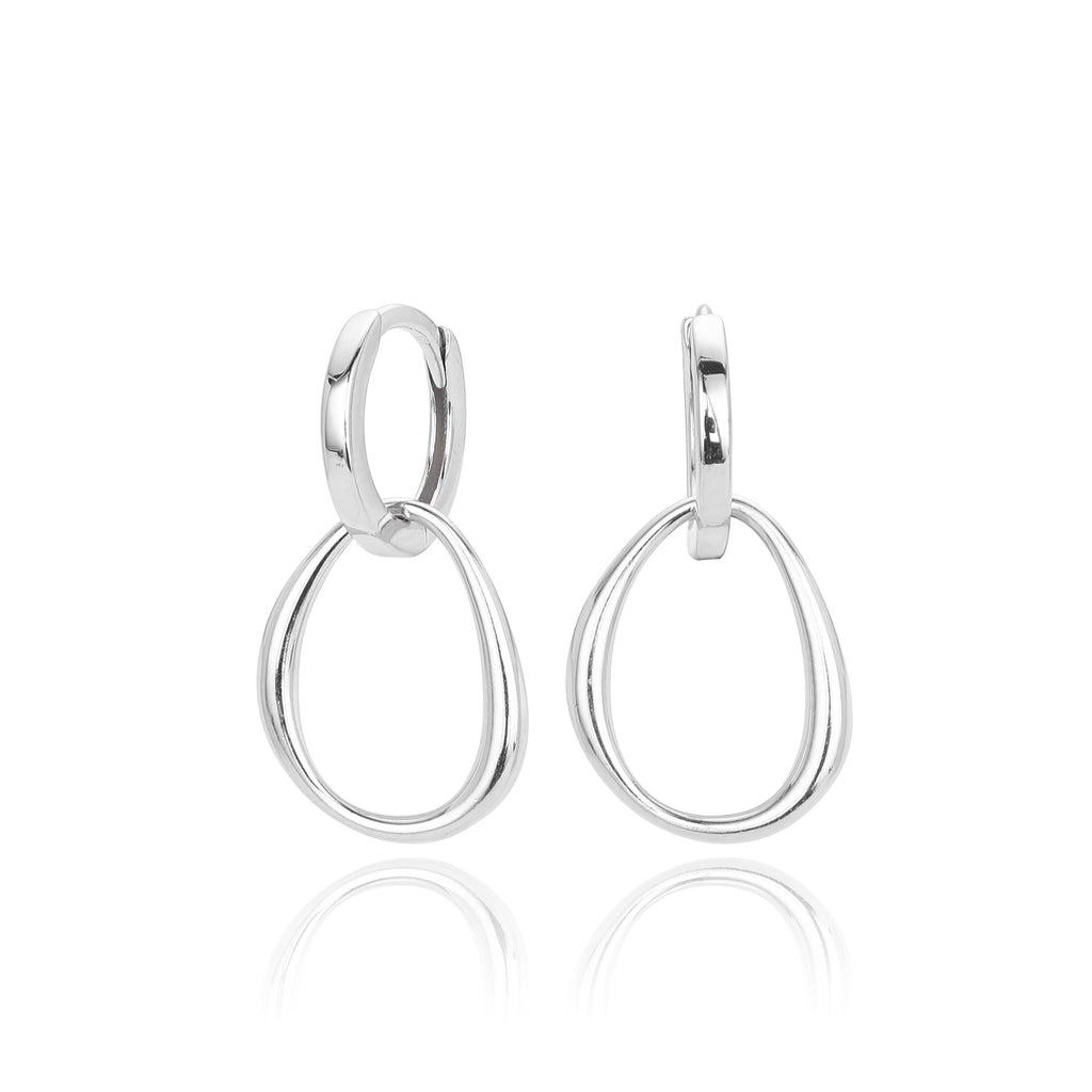 Damen Ohrhänger mit elegantem Tropfen-Design aus 925 Sterling Silber Shop Nory