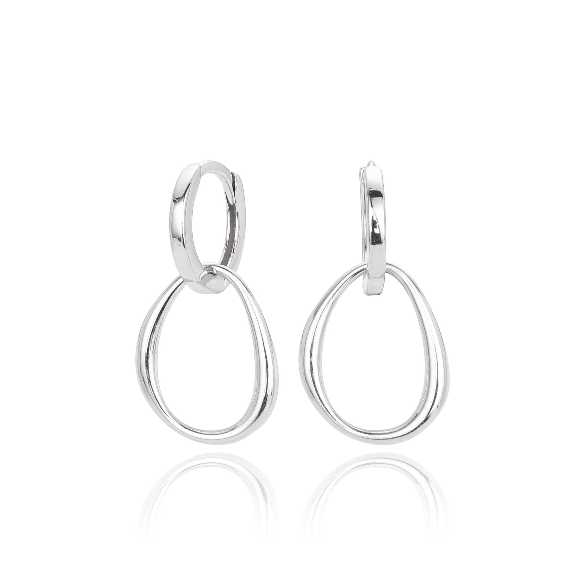 Damen Ohrhänger mit elegantem Tropfen-Design aus 925 Sterling Silber Shop Nory