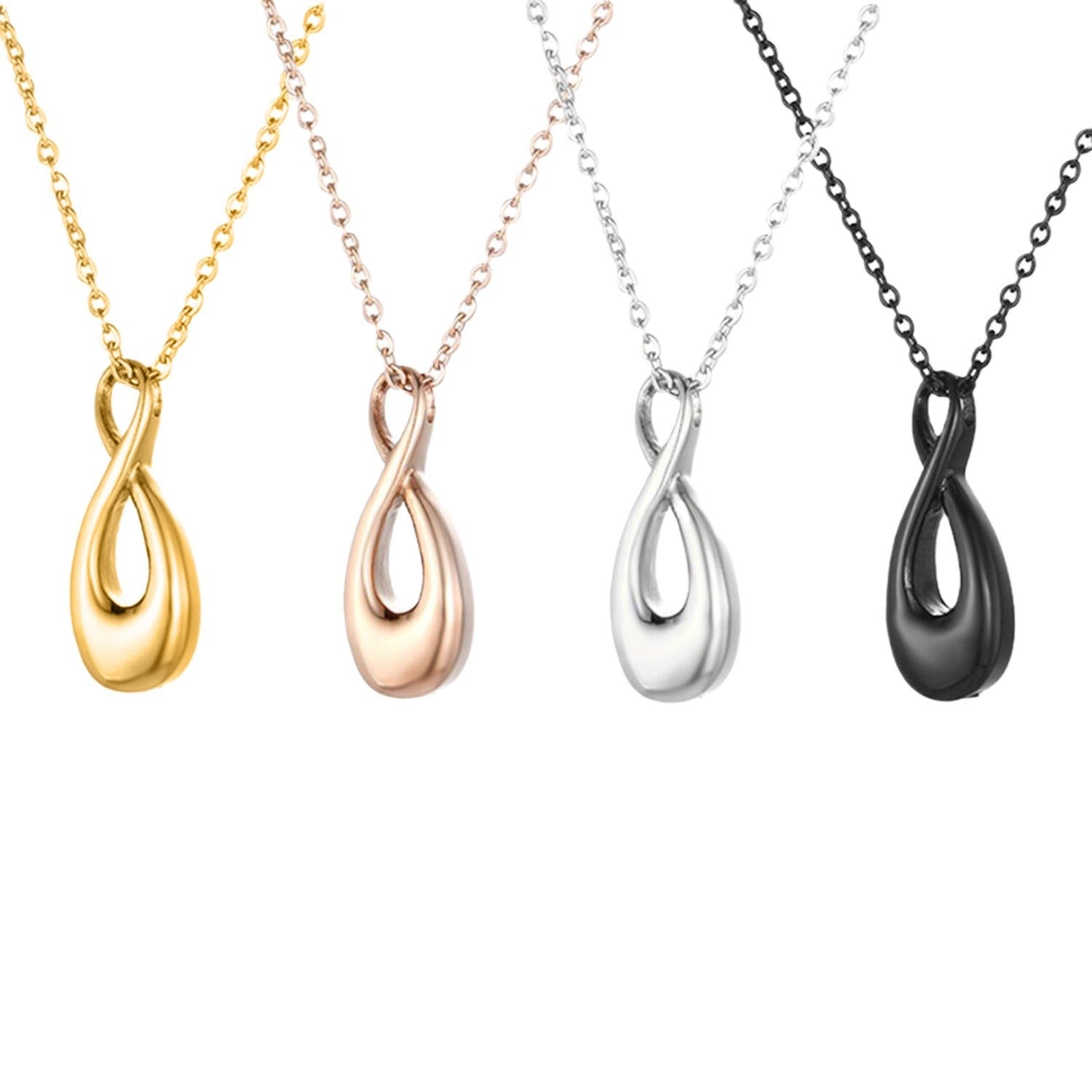 Damen eleganter Anhänger mit innovativem Tropfen-Design Shop Nory