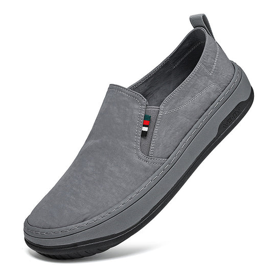 Herren Minimalistischer Slip-On City-Sneaker aus Mikrofaser mit stoßdämpfender Komfortsohle Shopy Nory