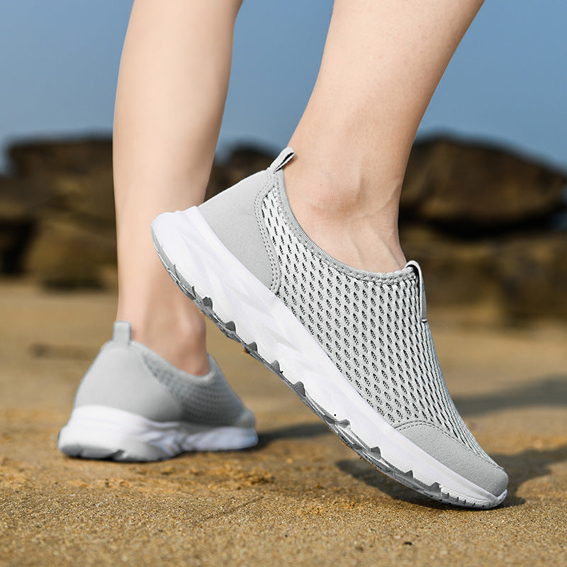 Unisex Atmungsaktive Schlupfsneaker aus Mesh mit rutschfester Leichtsohle Shopy Nory