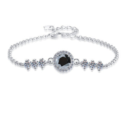 Damen elegantes Armband mit funkelndem Kristall-Shop Nory
