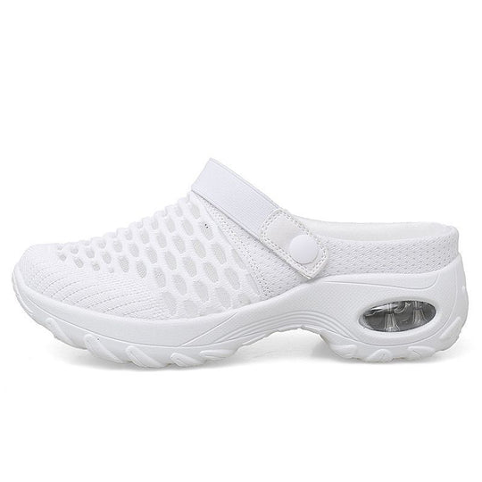Damen Atmungsaktiver Mesh-Sportclog mit verstellbarem Fersenriemen und Luftdämpfung Shop Nory