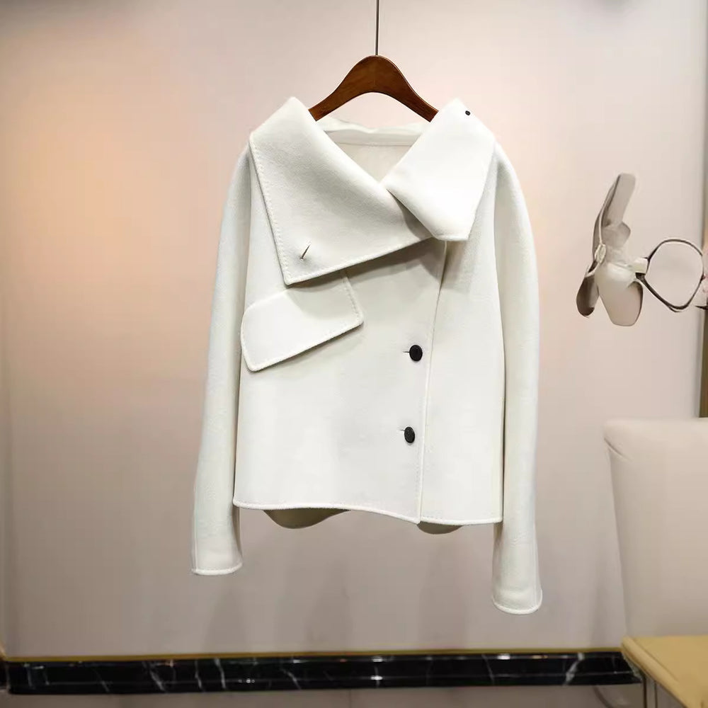 Damen elegante Übergangsjacke mit hohem Kragen Shop Nory
