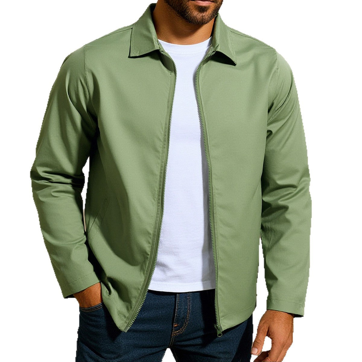 Herren lässige Freizeitjacke mit innovativer Windschutztechnologie ShopNory
