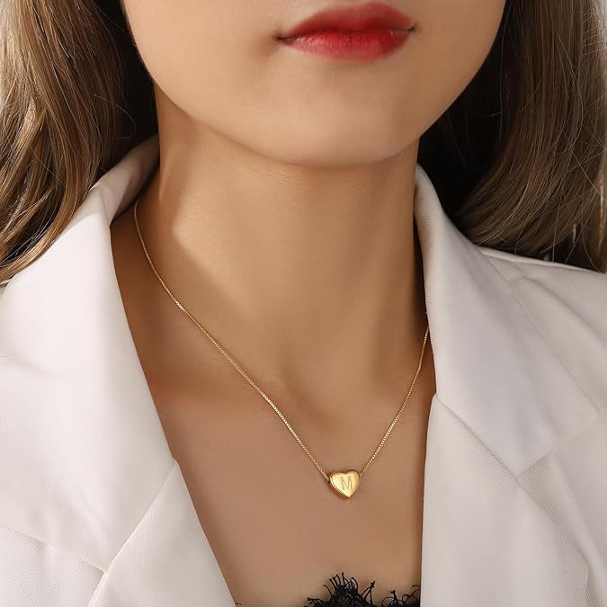 Damenkette mit personalisiertem Herzanhänger Shop Nory