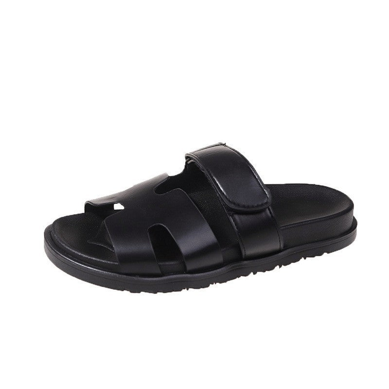 Damen Riemchen-Sandalen mit verstellbarem Klettverschluss und ergonomischer Sohle Shopnory