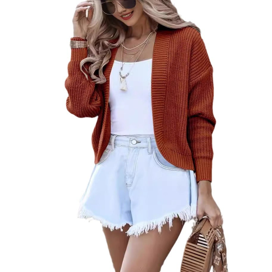 Damen Strickjacke mit modischem Schnitt und lässigem Look Shopnory
