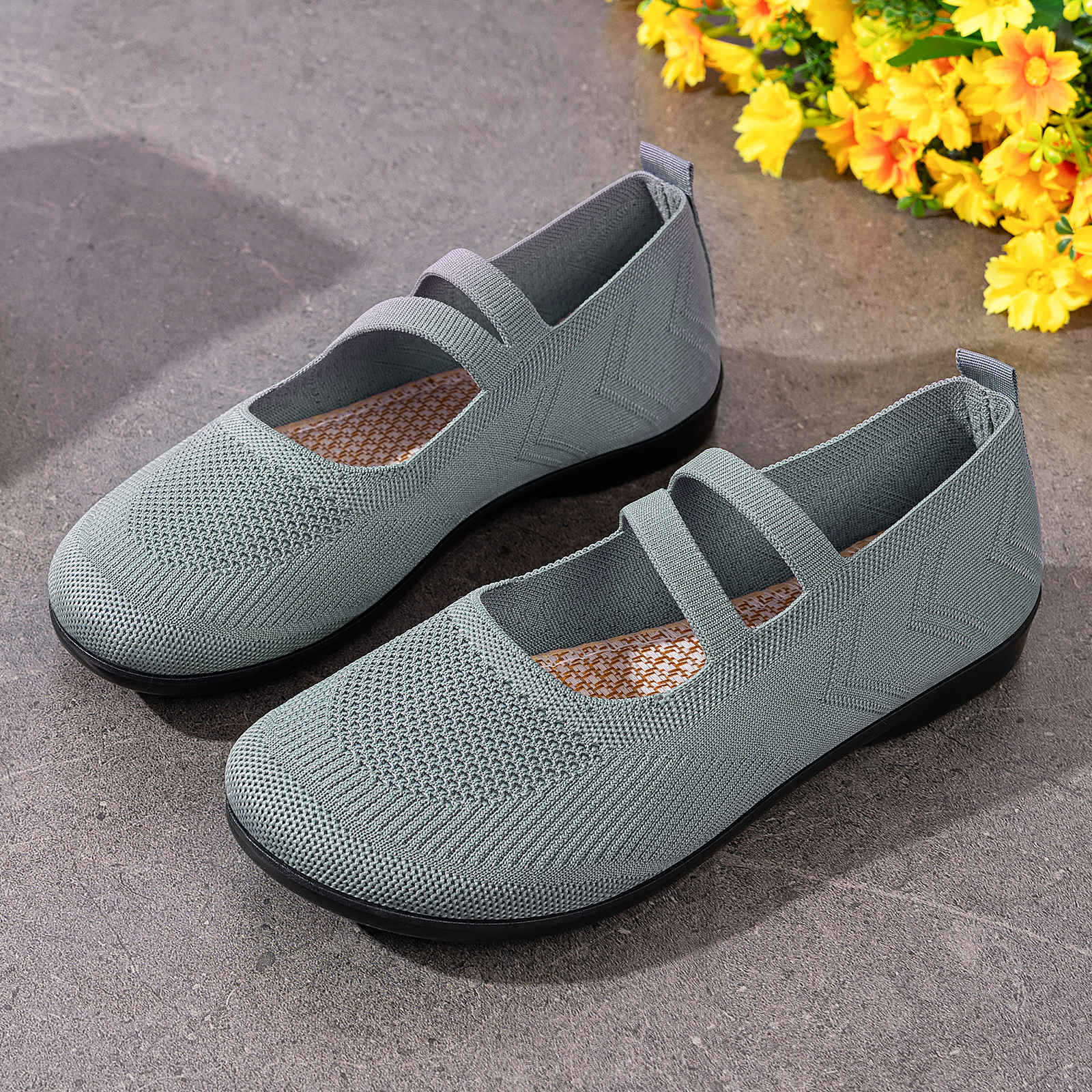 Damen Komfortable und elegante Ballerina-Schuhe
