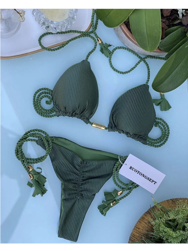 Sexy Dreieckstasche Bikini